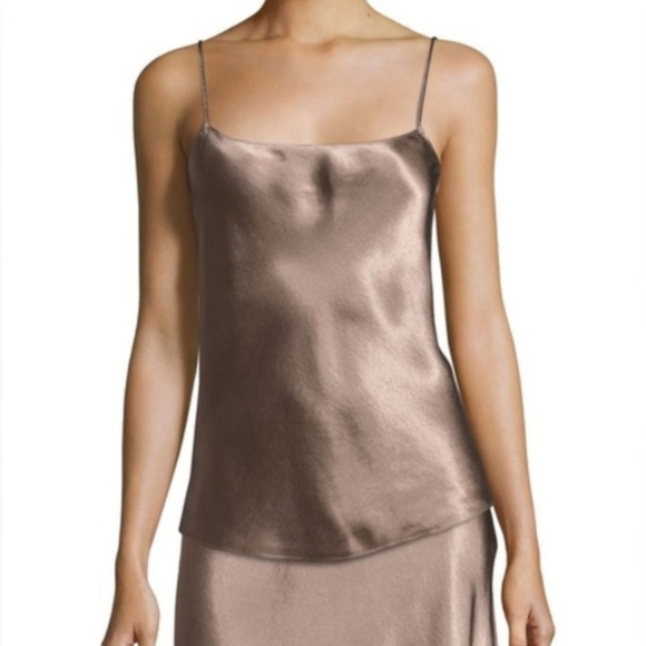 Vince Tops - VINCE bias cut satin cami tank XS